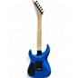 Used Jackson JS22 Dinky Blue Solid Body Electric Guitar