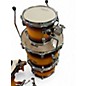 Used Pearl 7 Piece Decade Maple satin amburst Drum Kit