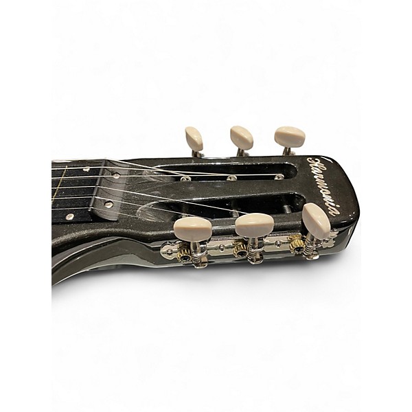 Used Harmonia Lap Steel Black Solid Body Electric Guitar