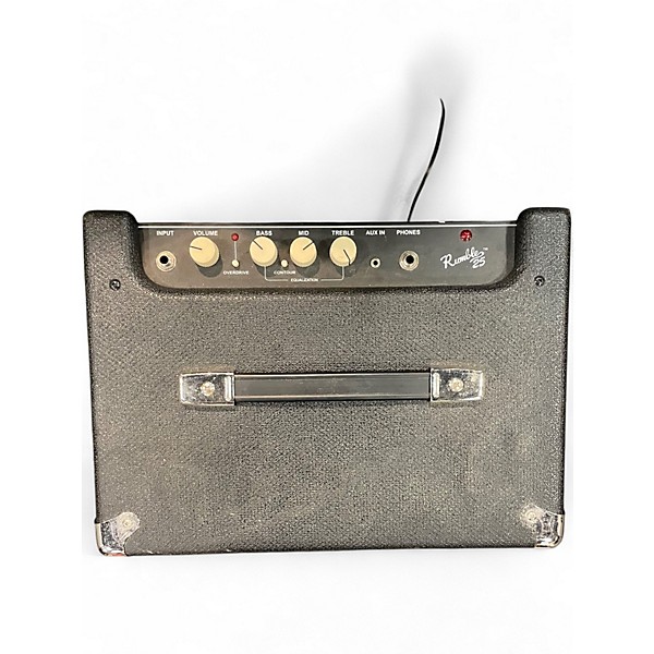 Used Fender Rumble 25 25W 1x8 Bass Combo Amp