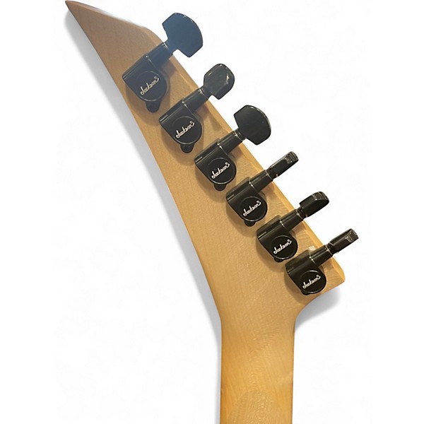 Used Jackson JS34Q Dinky QM Trans Red Solid Body Electric Guitar