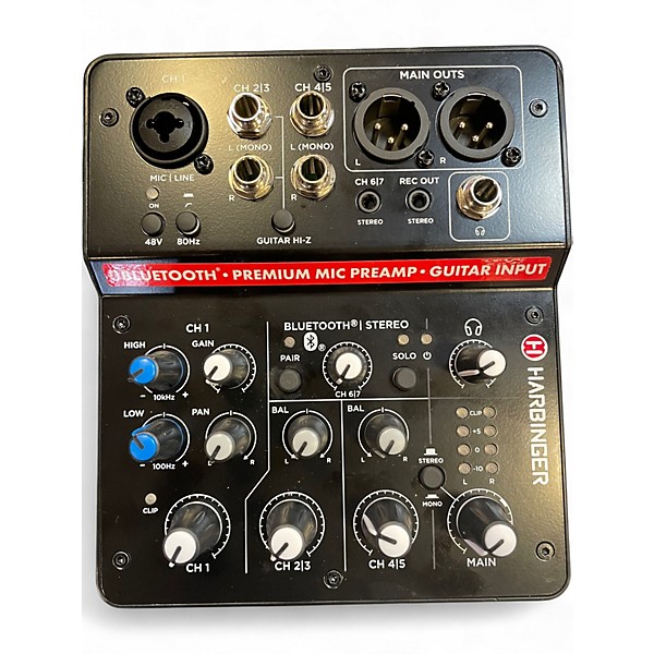 Used Harbinger LVL LV7 Unpowered Mixer