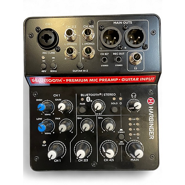 Used Harbinger LVL LV7 Unpowered Mixer