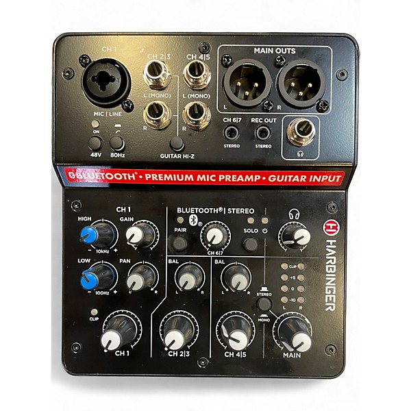 Used Harbinger LVL LV7 Unpowered Mixer