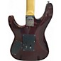 Used Schecter Guitar Research Omen Extreme 6 Floyd Rose 2 Color Sunburst Solid Body Electric Guitar
