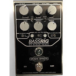 Used Origin Effects BassRig '64 Black Panel Bass Effect Pedal