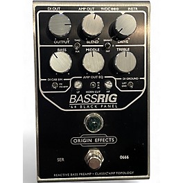 Used Origin Effects BassRig '64 Black Panel Bass Effect Pedal