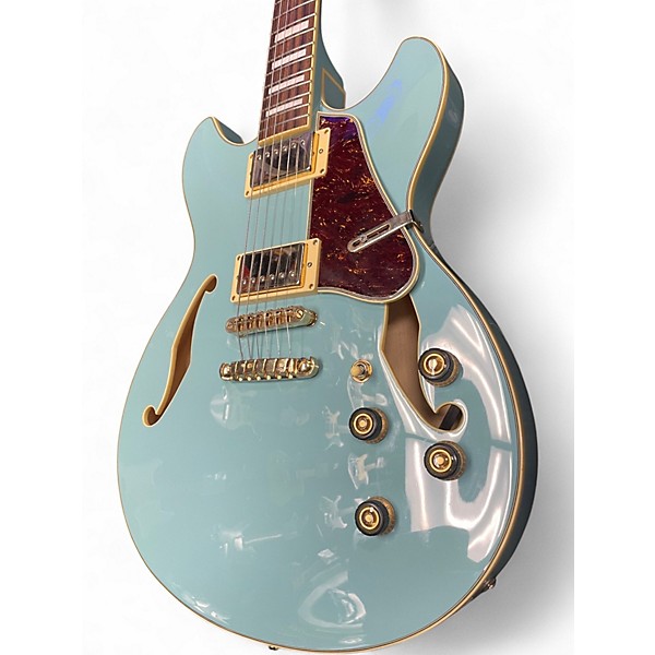 Used Ibanez AS73G Seafoam Green Hollow Body Electric Guitar