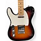 Used Fender Player Telecaster Left Handed 3 Color Sunburst Solid Body Electric Guitar