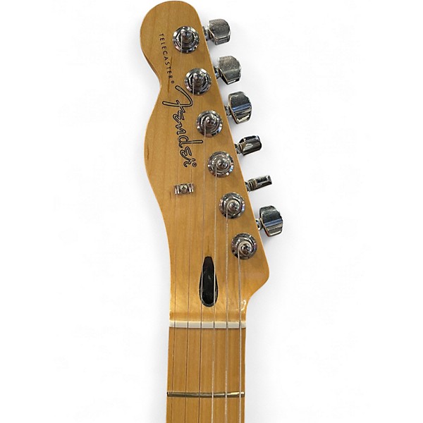 Used Fender Player Telecaster Left Handed 3 Color Sunburst Solid Body Electric Guitar