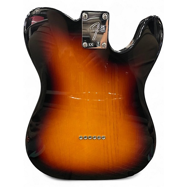Used Fender Player Telecaster Left Handed 3 Color Sunburst Solid Body Electric Guitar
