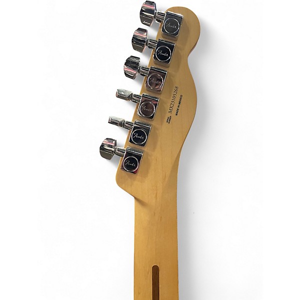 Used Fender Player Telecaster Left Handed 3 Color Sunburst Solid Body Electric Guitar