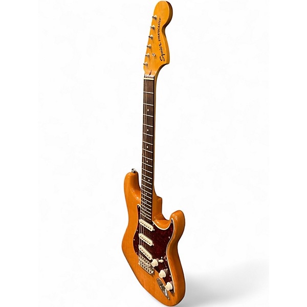 Used Squier Classic Vibe Stratocaster Natural Solid Body Electric Guitar