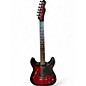 Used Fender TC-90 TELECASTER RED BURST Hollow Body Electric Guitar thumbnail