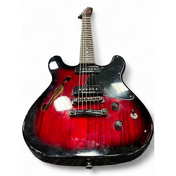 Used Fender TC-90 TELECASTER RED BURST Hollow Body Electric Guitar