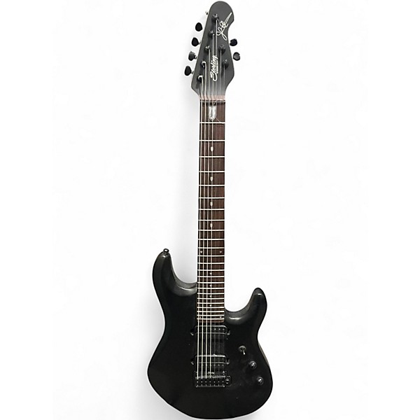 Used Sterling by Music Man JP70 John Petrucci Signature Black Solid Body Electric Guitar