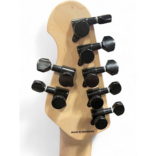 Used Sterling by Music Man JP70 John Petrucci Signature Black Solid Body Electric Guitar