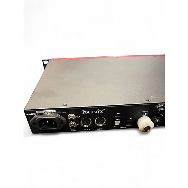 Used Focusrite Clarett 8PreX Audio Interface