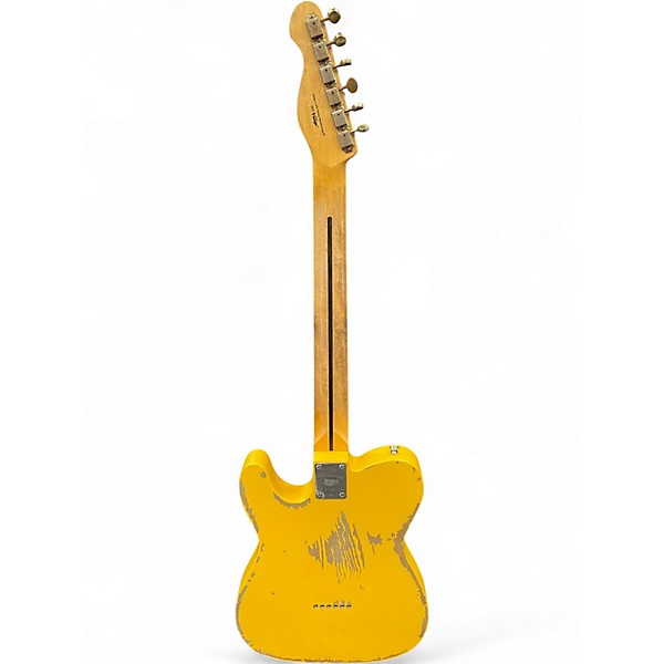 Used Vintage V52 Butterscotch Solid Body Electric Guitar