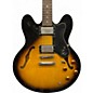 Used Epiphone Dot 2 Color Sunburst Hollow Body Electric Guitar