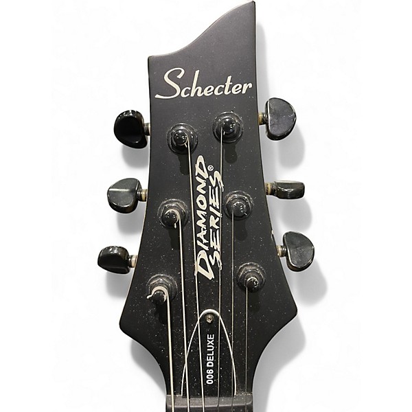 Used Schecter Guitar Research 006 DELUXE RED Solid Body Electric Guitar