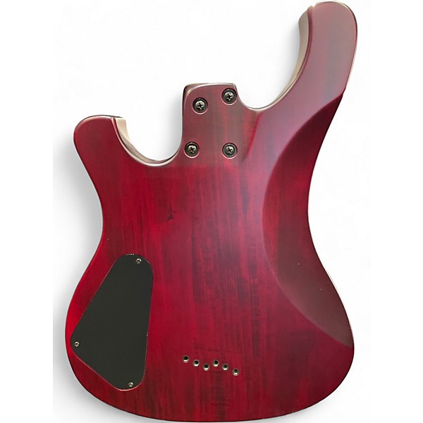 Used Schecter Guitar Research 006 DELUXE RED Solid Body Electric Guitar