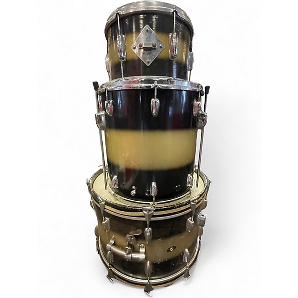 Used Slingerland 3 Piece 3 Piece Kit Vintage White Drum Kit