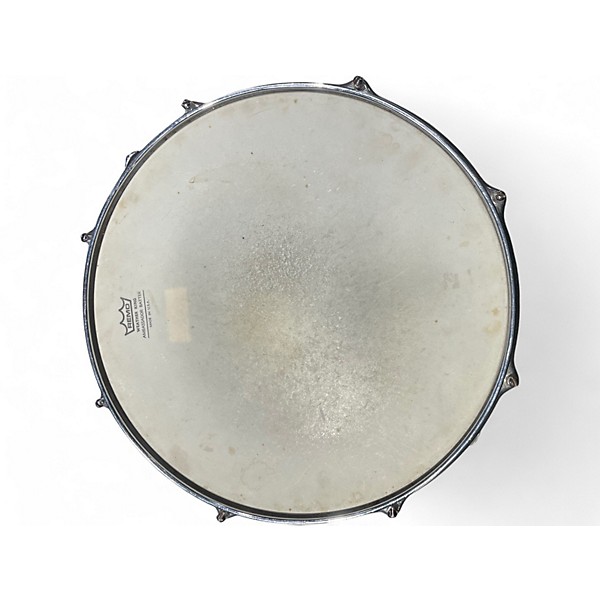 Used Premier 14in CHROME SNARE Vintage Natural Drum
