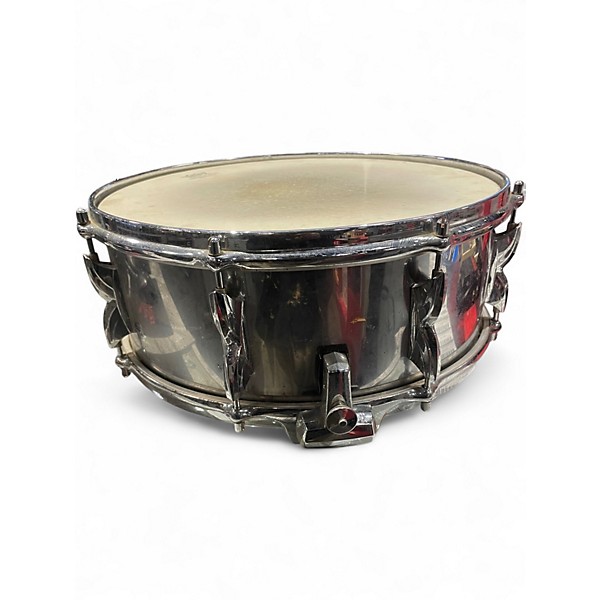 Used Premier 14in CHROME SNARE Vintage Natural Drum