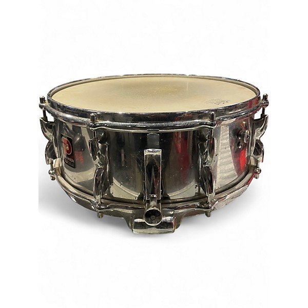 Used Premier 14in CHROME SNARE Vintage Natural Drum