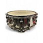 Used Premier 14in CHROME SNARE Vintage Natural Drum