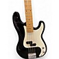 Used Lyon LB10 Black and White Electric Bass Guitar