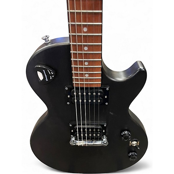 Used Epiphone Les Paul Special Worn Ebony Solid Body Electric Guitar