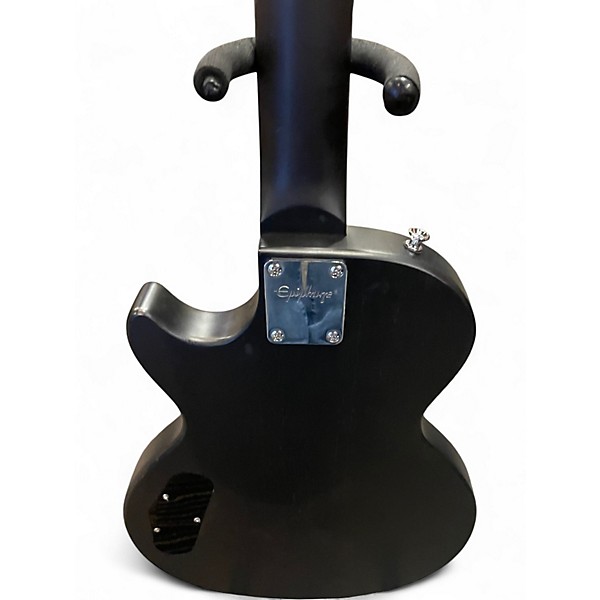 Used Epiphone Les Paul Special Worn Ebony Solid Body Electric Guitar