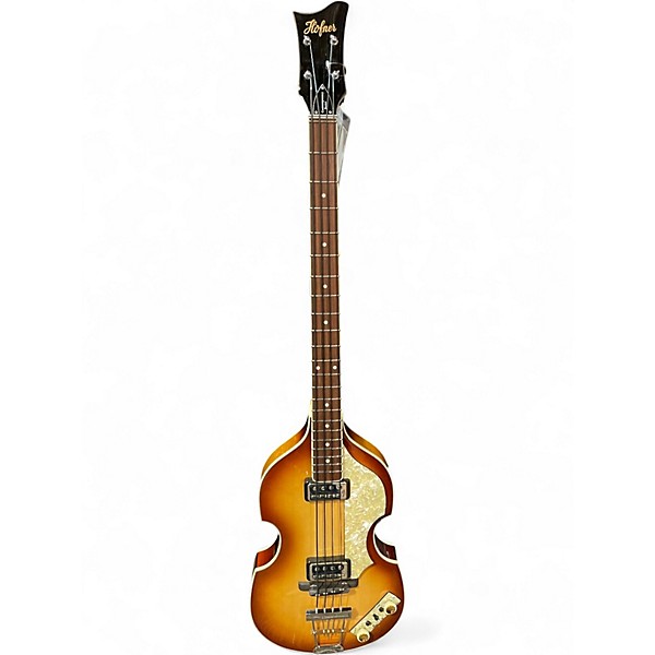 Used Hofner 500/1 Violin Tobacco Burst Electric Bass Guitar