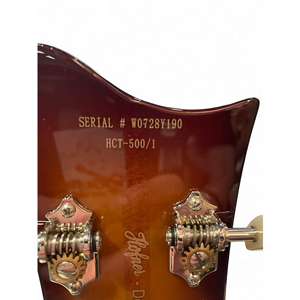Used Hofner 500/1 Violin Tobacco Burst Electric Bass Guitar