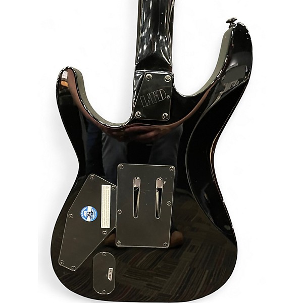 Used 2020s ESP LTD Kirk Hammett Signature White Zombie white zombie graffic Solid Body Electric Guitar