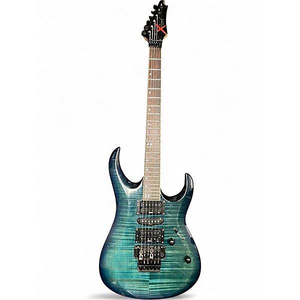 Used Cort X-11 2 Color Sunburst Solid Body Electric Guitar