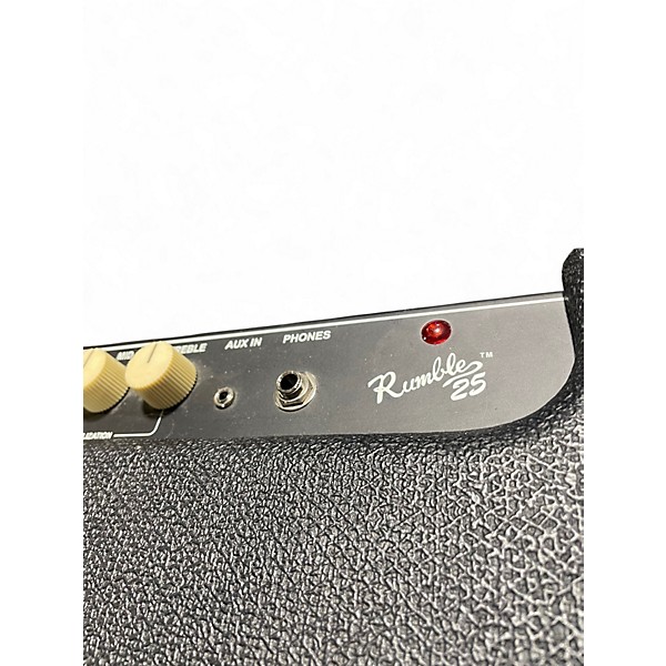 Used Fender Rumble 25 25W 1x8 Bass Combo Amp