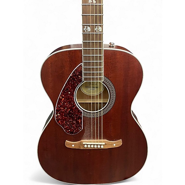 Used 2025 Fender HELL CAT Brown Acoustic Electric Guitar