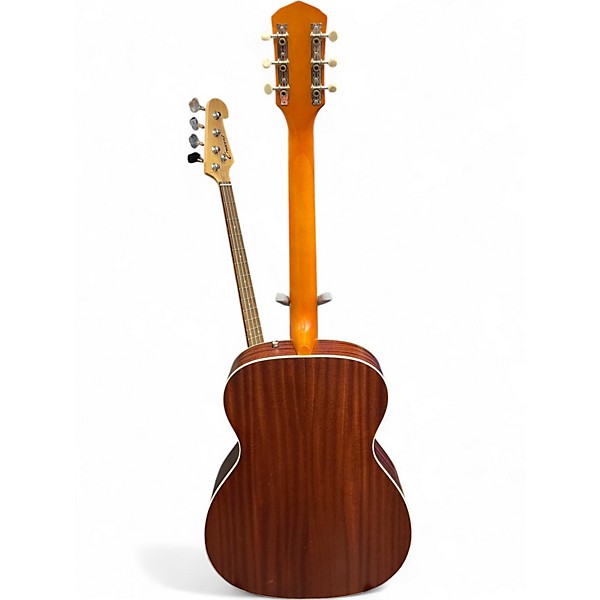 Used 2025 Fender HELL CAT Brown Acoustic Electric Guitar