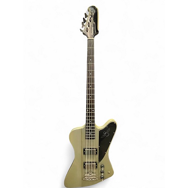 Used Epiphone Thunderbird IV Silver Electric Bass Guitar