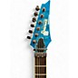 Used Ibanez S6570Q Prestige Series Ocean Turquoise Solid Body Electric Guitar