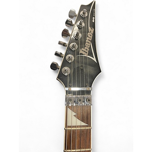 Used Ibanez RG4EX1 Trans Black Solid Body Electric Guitar