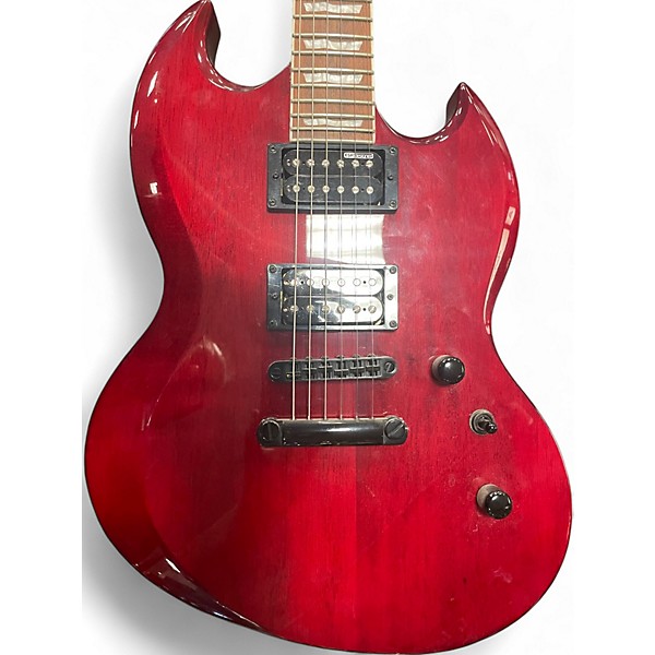 Used ESP LTD Viper 256 Candy Apple Red Solid Body Electric Guitar