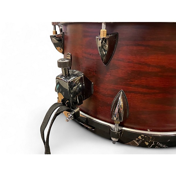 Used Orange County Drum & Percussion 13in Maple Ash Snare Cherry Drum