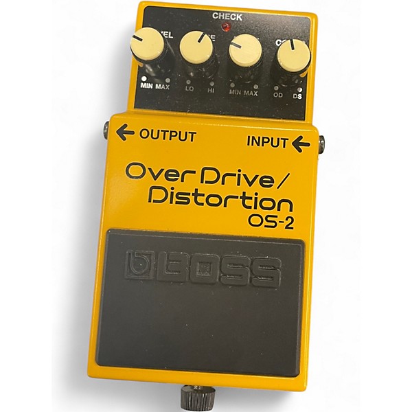 Used BOSS OS2 Overdrive Distortion Effect Pedal