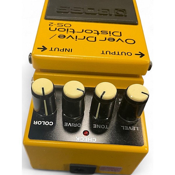 Used BOSS OS2 Overdrive Distortion Effect Pedal