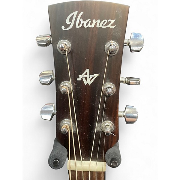 Used Ibanez AW54 Mahogany Acoustic Guitar