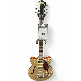 Used Gretsch Guitars G2655T Streamliner Metallic Gold Hollow Body Electric Guitar